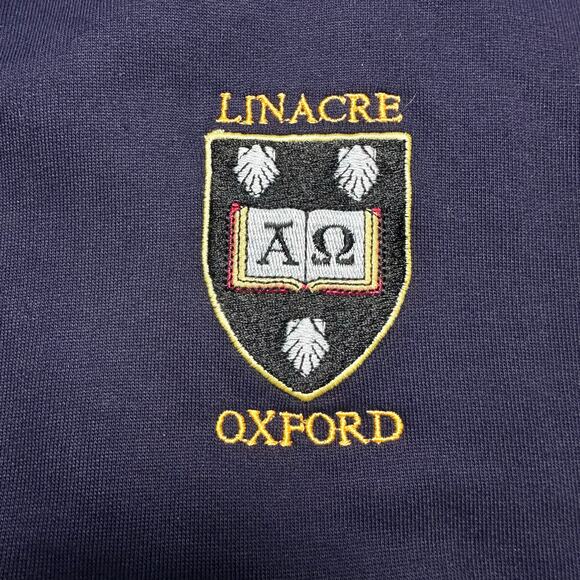 University of Oxford | Unisex | Official Linacre College Dark Navy Hoodie | XL - Picture 11 of 12